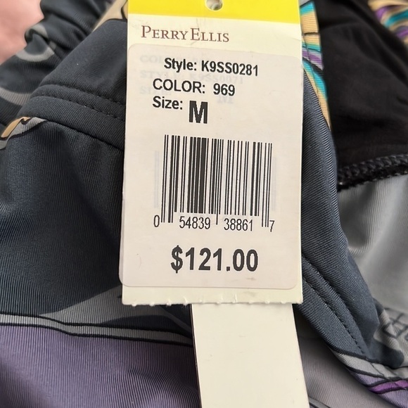 Perry Ellis 2 Piece Halter Tankini Bathing Suit Swim Suit NWT size M - Picture 7 of 8